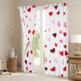 thumbnail image 3 of Castle Fairy Love Heart Print Girl Boy Curtains Pack of 2 (42x84 Each),Happy Valentine's Day Curtains Blackout,Romantic Couple Lover Bedroom Curtains,Microfiber Bedroom Decor, 3 of 6