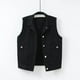 thumbnail image 1 of Disfraz de fantasía de Stellar Blade Eve para mujer adulta, chaqueta negra, pantalones cortos, traje femenino para Halloween y carnaval, 1 of 5