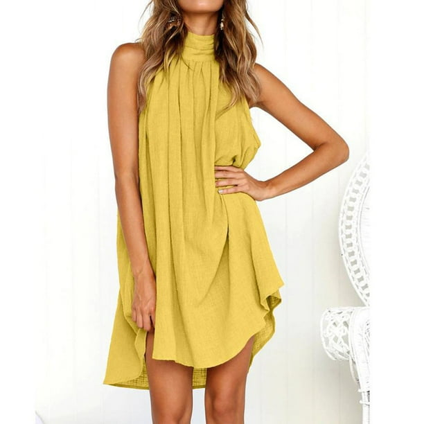 Cotton clearance vest dress