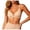 Beige, variant on Women's Inbarely Triangle Bralette Plunge Unlined Seamless Bra No Underwire Comfortable Everyday