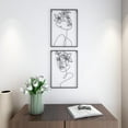 thumbnail image 2 of Gild Design House Haven, Floral Metal Wall Decor, 2 of 7