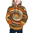 thumbnail image 5 of Kll Unisex Kids Boys Girls Hooded Pocket Pullover Hoodies-Colorful Swirl, 5 of 9