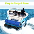 thumbnail image 5 of Costway 3 Layer Floating Water Pad Foam Mat Water Recreation Relaxing Tear-resistant 9' x 6' Blue, 5 of 10