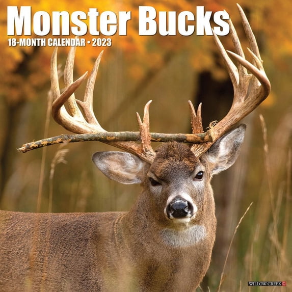 Monster Bucks 2023 Wall Calendar