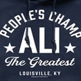 thumbnail image 2 of Muhammad Ali - Boxing Legend - People's Champ - Men's Pullover Hooded Fleece Sweatshirt, 2 of 4