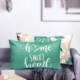 thumbnail image 3 of Decorative Throw Pillow Covers Set of 4 Green Pillow Covers 12x20 inch Throw Pillow Cases Linen Square Pillow Case,Farmhouse Outdoor Modern Boho Pillow Covers for Couch Sofa Living Room, 3 of 6