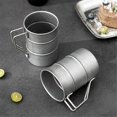 thumbnail image 5 of 350Ml/12Oz Retro Industrial Style Beer Mug 304 Stainless Steel Mug,Distressed Outdoor Camping Cup Tr, 5 of 5