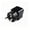 Black, variant on German Standard Conversion Plug - Europe Adapter for France South Island Tourism, Type E/F Plug Converter for Germany France Travel