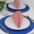 thumbnail image 5 of Blue Round Placemats, Indoor/Outdoor Placemat Set of 6, Round, 15" Diameter, 5 of 9