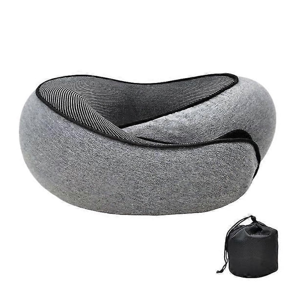 Almohada cervical de seguridad para viajes, espuma viscoelástica, cómoda y transpirable, suave, en forma de U s202412242396
