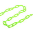 thumbnail image 5 of Unique Bargains 0.3' Diameter 5Ft Length Plastic Chain Barrier Safety Link Chain Stanchion for Crowd Control, Green, 5 of 5