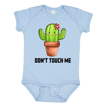 

Inktastic Cute Cactus Dont Touch Me Boys or Girls Baby Bodysuit