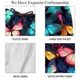 thumbnail image 4 of luoweisi Men's Beach Shorts Quick Dry Swim Trunks with Mesh Lining Butterfly XL, 4 of 5