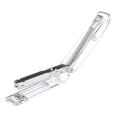 thumbnail image 5 of Uxcell Acrylic Stapler, Portable Stylish Manual Effortless Desktop Accessories Stapler, Silver, 5 of 6