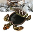 thumbnail image 1 of Jewelry Box,  Beautiful Hand Painted Rhinestones Zinc Alloy Hinged Trinket Boxes  for Bookcase, 1 of 8