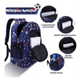 thumbnail image 5 of diseño   balones ASet Mochila Para Escolar zulSet Mochila Para Escolar  diseño   balones Lab.G,  Azul, 5 of 5
