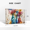 thumbnail image 4 of 8x12 inch Garden Wall Decor Star Spangled Banner And Vase Canvas Frameless Painting,Garden,Florists Decor Accessory,Patriotic Star Spangled Banner And Vase Modern Style Decoration Paintings, 4 of 6