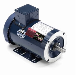 1 hp 1800 RPM 3-Phase  143TC Frame TEFC (base) 230/460V Marathon Motor # E2001A