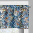 thumbnail image 5 of Ambesonne Colorful Valance & Curtain, Abstract Sea Shells, 55"x36", Blue Multicolor, 5 of 6