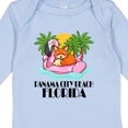 thumbnail image 4 of Inktastic Panama City Beach Vacation Girls Long Sleeve Baby Bodysuit, 4 of 5