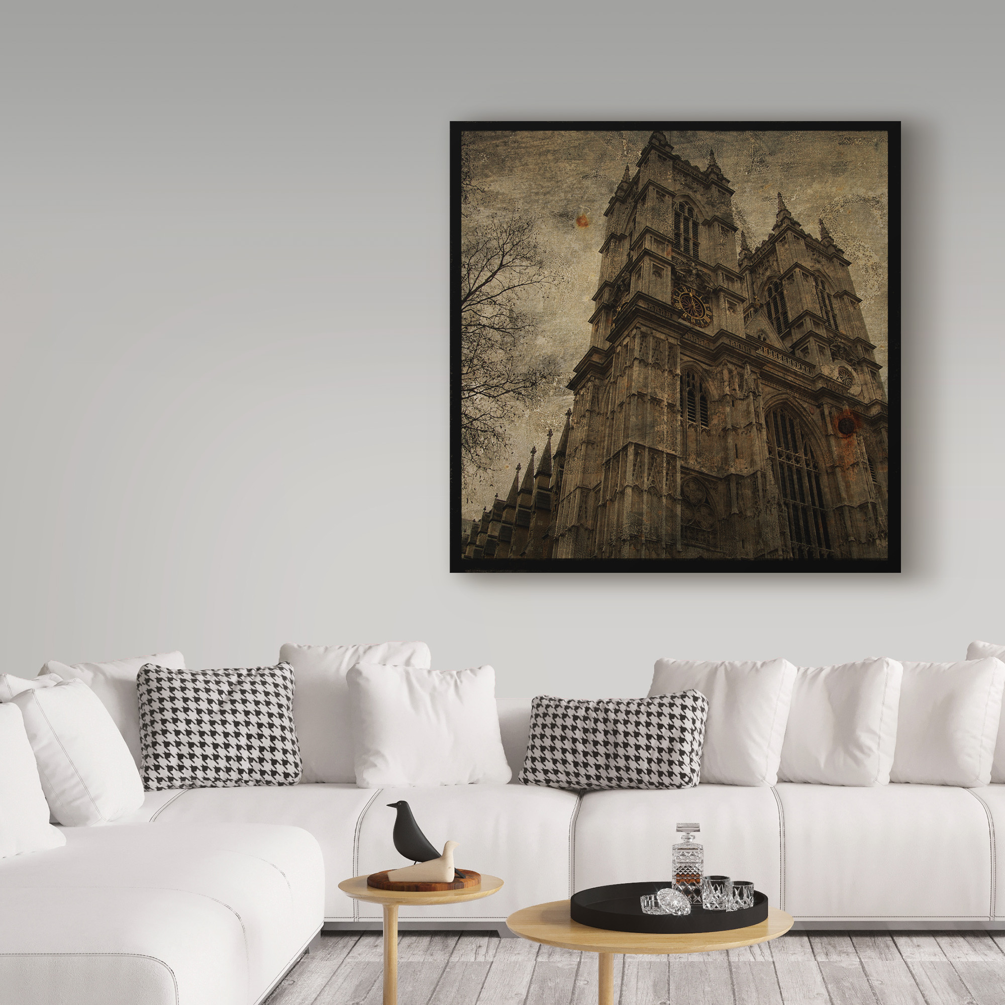 Trademark Fine Art 'West Minster Abbey' Canvas Art by John W. Golden