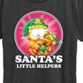 thumbnail image 3 of Garfield - Santas Little Helpers - Women's Short Sleeve Graphic T-Shirt, 3 of 5