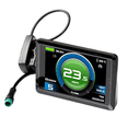 thumbnail image 1 of TF02H Smart Color Display 24V 36V 48V LCD with Waterproof Connector E-Bike Lithium Battery Conversion Accessorie,1 x Smart Color Display, 1 of 8