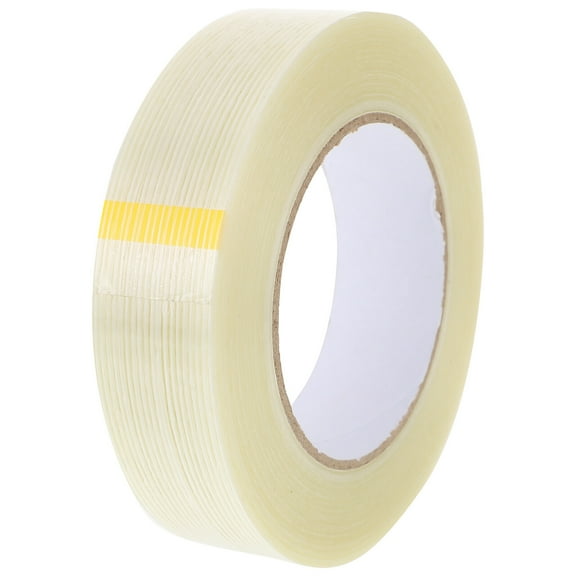 FENGGUIQU Fiber Tape Strong Adhesive Waterproof Non Degumming High Tensile Strength White