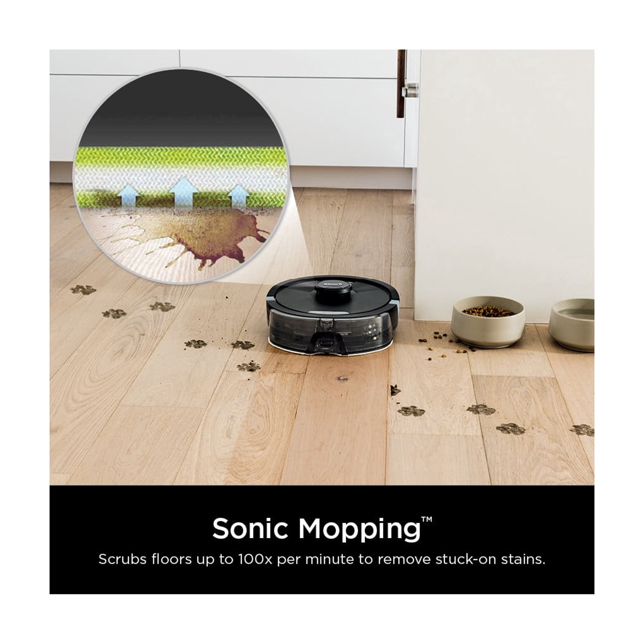 Shark AI Ultra 2-in-1 Robot Vacuum & Mop, Sonic Mopping, CleanEdge Technology, Matrix Clean, RV2620WD