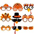thumbnail image 1 of Gafas de Acción de Gracias Konsait Funny Turkey, paquete de 24, 1 of 7