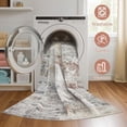 thumbnail image 4 of Living Room Area Rugs - x Abstract Large Soft Indoor Washable Rug Neutral Modern Low Pile Carpet for Bedroom Dining Room Farmhouse Home Office -, 4 of 9
