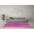 thumbnail image 3 of Ahgly Company Indoor Square Abstract Purple Modern Area Rugs, 8' Square, 3 of 4