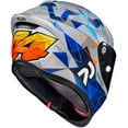 thumbnail image 2 of HJC RPHA 1N Pol Espargaro Replica Motorcycle Helmet Blue/Silver MD, 2 of 6