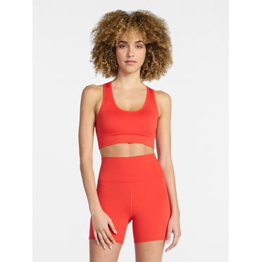 Avia Women's Medium Support Seamless Racerback Sports Bra, Sizes S-XXXL
