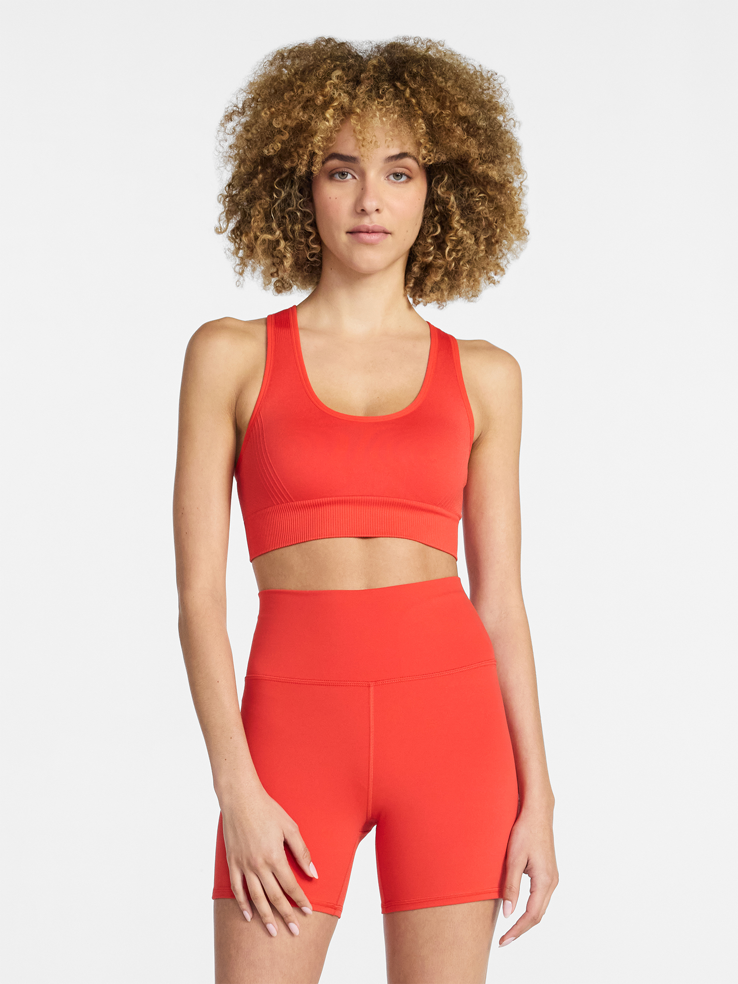 Avia Women's Keyhole Seamless Sports Bra - Walmart.com