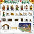 thumbnail image 3 of Nativity Advent Calendar 2025, 24 Days Nativity Scene Figurines Set, Christmas Countdown advent calendar 2025 gift, 3 of 6