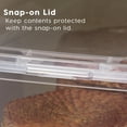 thumbnail image 5 of Inspired Essentials 5 Qt. Plastic Storage Bins with Lids, Stackable Storage Containers, Totes, 20Pk, 5 of 11