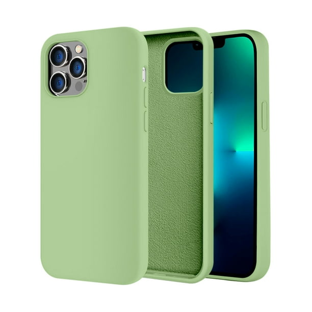 Funda de Protección para iPhone 13 Pro - Sovico - Silicón con Forro de Microfibra