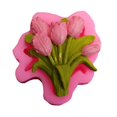 thumbnail image 3 of Silic Flower Mold Diy Craft Mold Mold Tulip Bouquet Epoxy Mold, 3 of 5