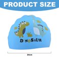 thumbnail image 2 of Cute Children Cartoon Swimming Hat Durable Bathing Caps for Long Hair Short Hair, 2 of 5