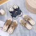 thumbnail image 2 of Zapatos con cuñas para primavera y verano, cómodos e informales, para mujer, 2 of 5