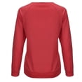thumbnail image 4 of Fridja Chandails en Molleton Imprimés Décontractés pour Femmes Col Rond Manches Longues T-Shirts Amples, 4 of 5