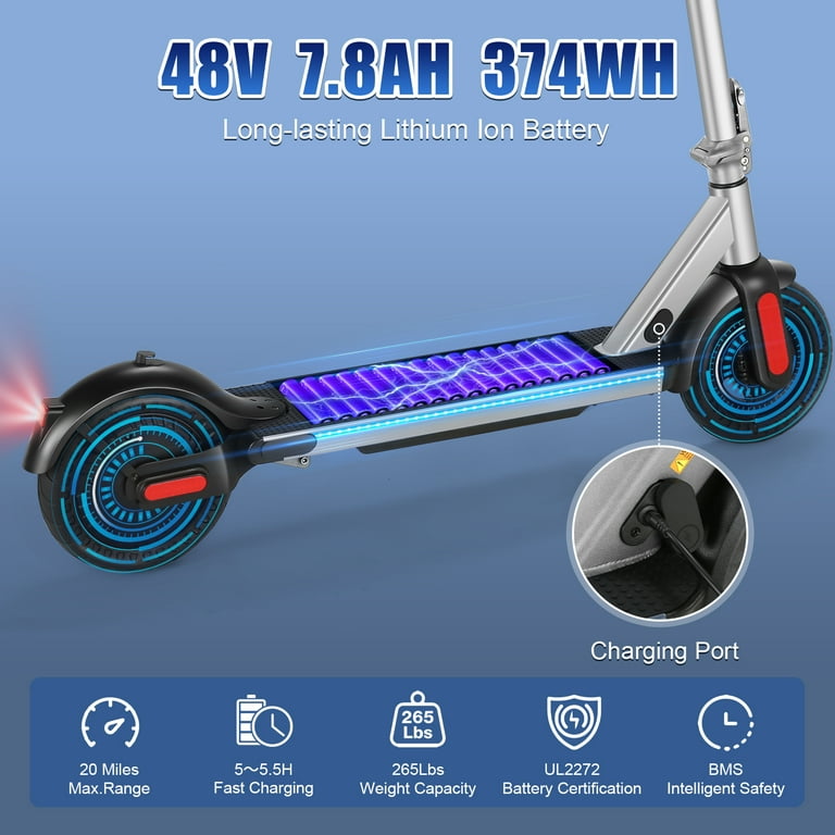 Adulte 2 Roues 500W Moto 48V18ah Scooter Electrique Avec Siege - China  Folding Scooter and Electric Bike price
