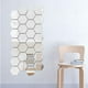 thumbnail image 3 of Espejo Hexagonal Pegatina De Pared 3D Decoración Acrílica Espejo Pegatina De Pared Para Comedor Pasillo Duradero Práctico Decoración Del Hogar 12 Uds seitruly HA041354-05, 3 of 6