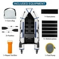 thumbnail image 4 of 6 HP Camping Survivals 7.5ft PVC 180kg Water Adult Assault Boat ,Suitable for Outdoor Use,White, 4 of 9