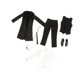 thumbnail image 4 of Figuras de acción masculinas 1/6, conjunto de chaqueta de cuero, ropa para muñeca con traje de cuero para figura de acción masculina de 12", 4 of 7