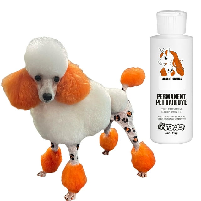 OPAWZ Permanent Dog Hair Dye, Pet Hair Dye Safely Used by Grooming Salons for a Decade, Pet Safe ...