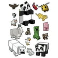 thumbnail image 2 of Girl's Minecraft Overworld Mobs  Graphic Tee White X Small, 2 of 4