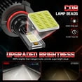 thumbnail image 6 of FIT 2019-2021 Nissan Altima Sedan 4-Door LED Headlight Bulbs Kit Hi/Low Combo 4x No Adapter Required, 6 of 14