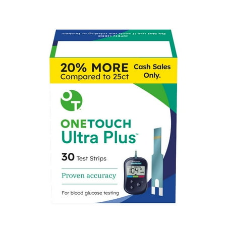 OneTouch Ultra® Plus Test Strip 30ct US